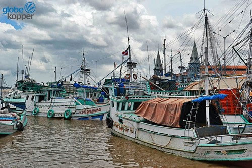Port rybacki w Belem